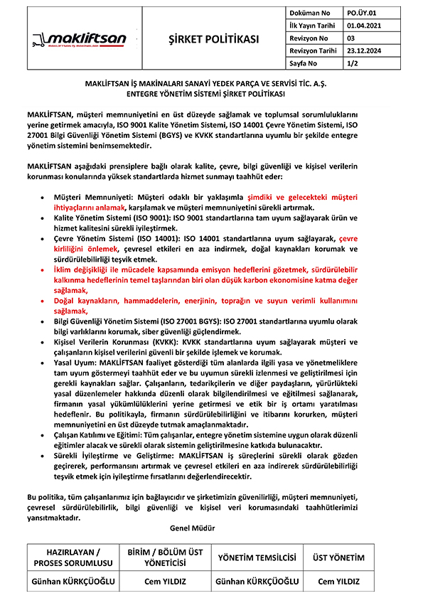 Toplam Kalite Yönetimi